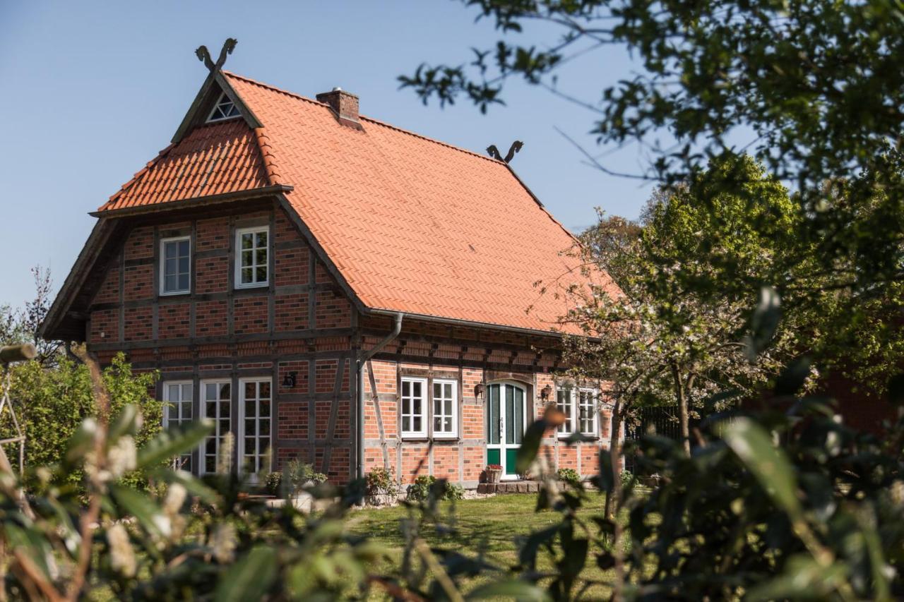 Kirchlinteln Fachwerk-Ferienhaus, Ruhe Auf Dem Land, Haustiere Willkommen, Leihfahrraeder, 24-7 Check In מראה חיצוני תמונה